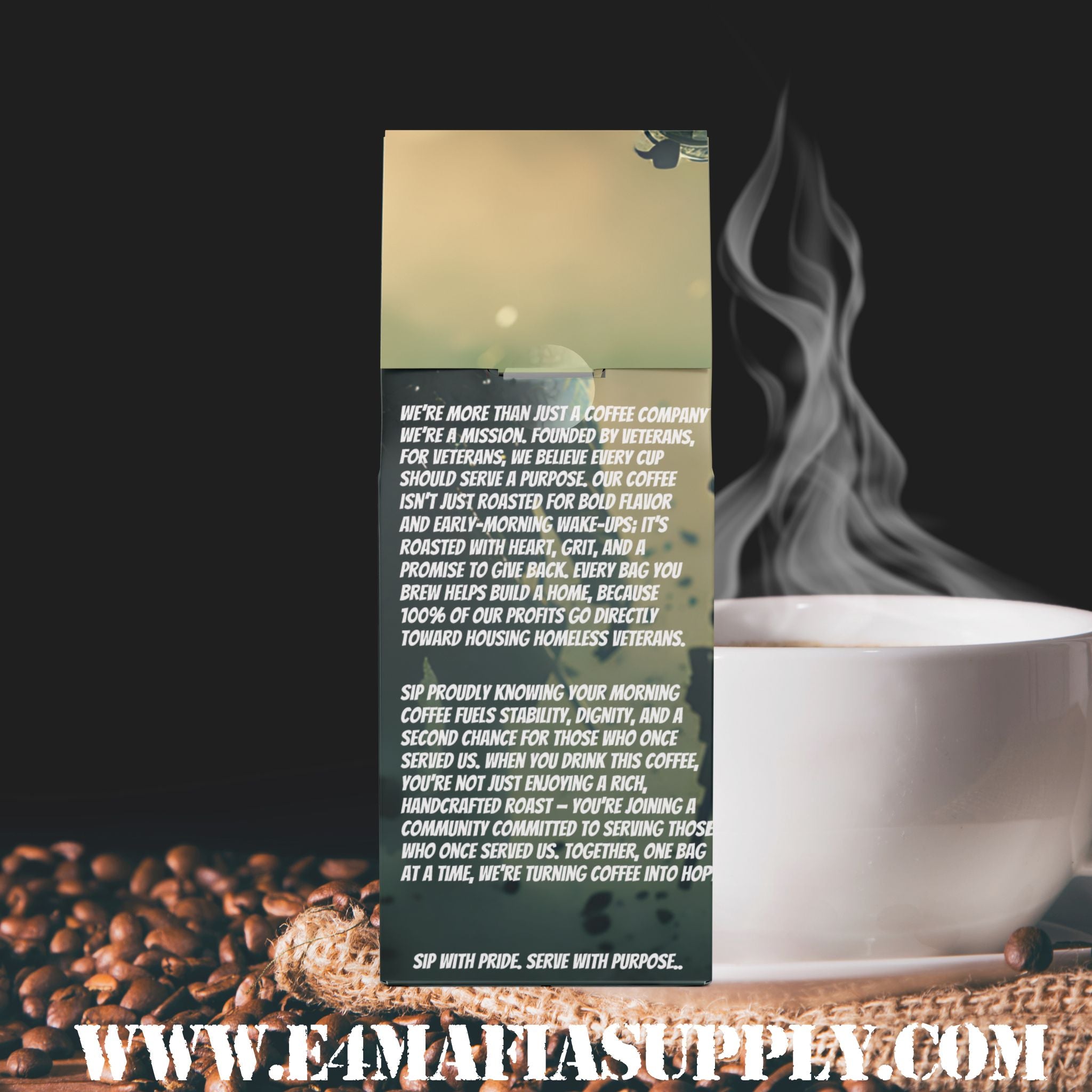 FUBAR Roast | Medium Roast Coffee by E-4 Mafia Roasting Co. | Veteran-Owned Coffee with Attitude