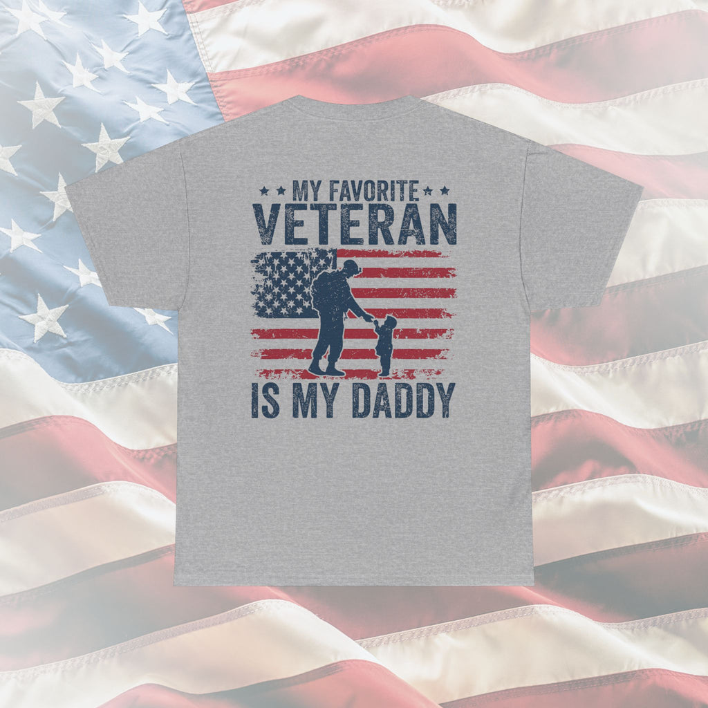 My Favorite Veteran is My Daddy: The Touching Tee for Proud Military Kids and Patriotic Fathers