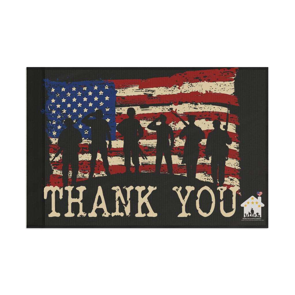 Thank You Veterans — Patriotic American Flag Honoring Our Heroes