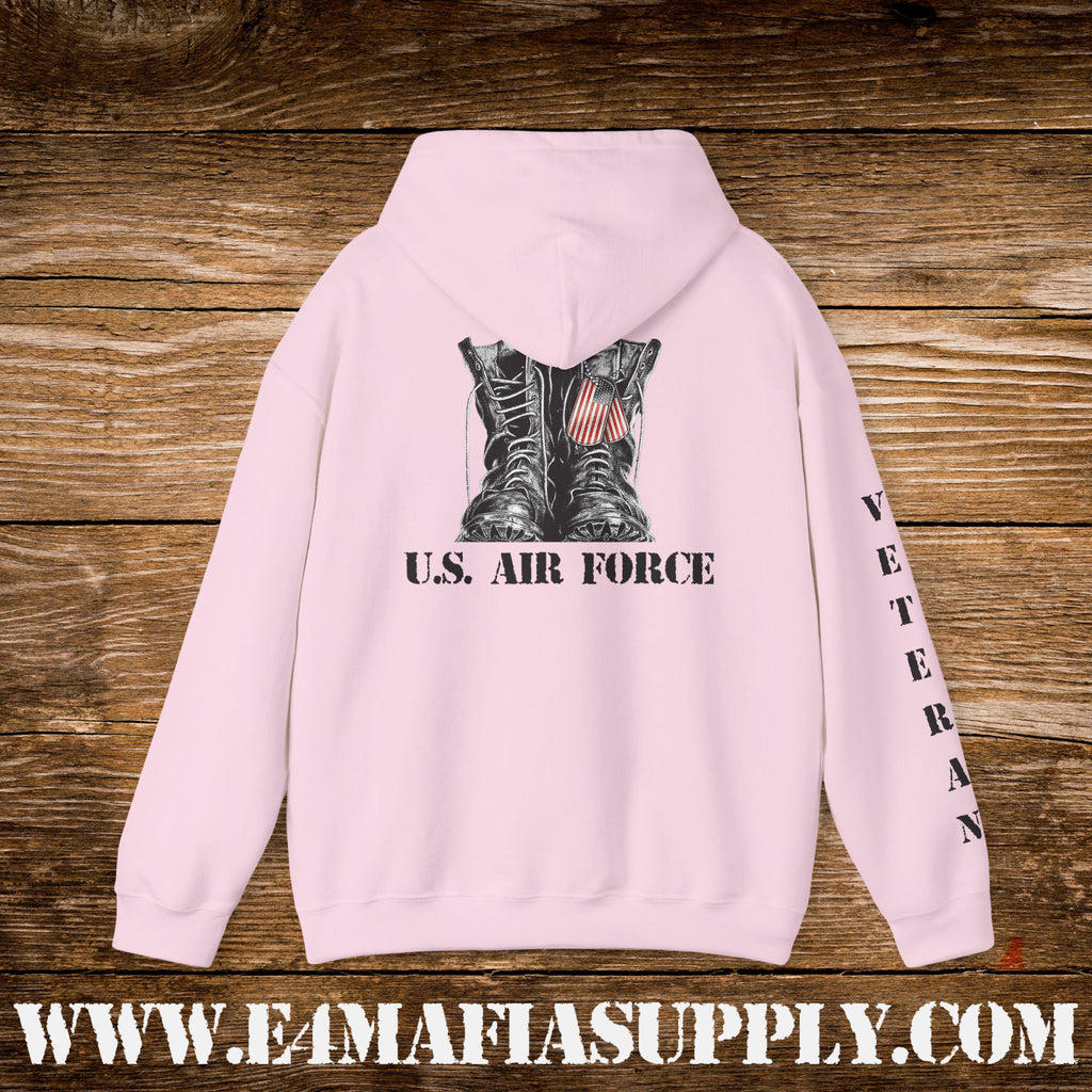 U.S. Air Force Combat Boots Veteran Hoodie