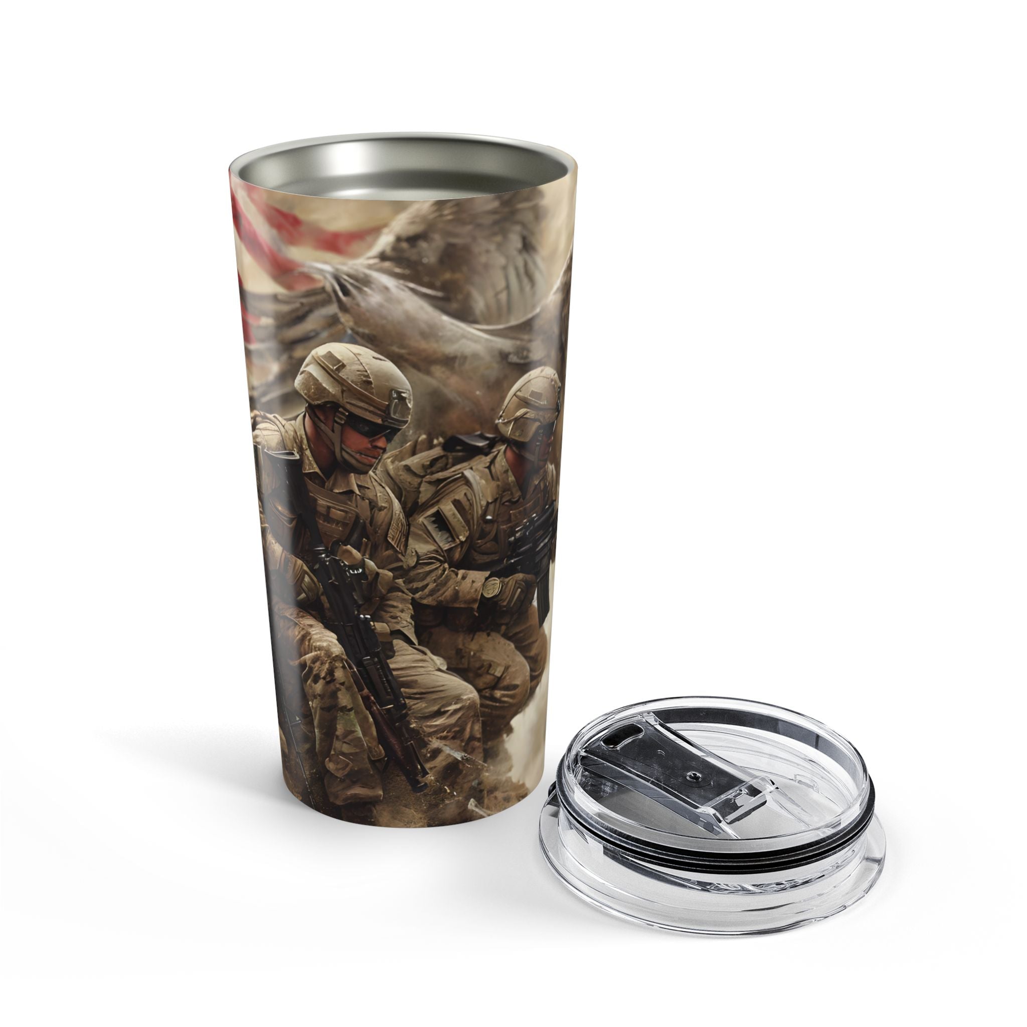 Brothers in Battle — Military Tumbler for Those Who’ve Got Each Other’s Six