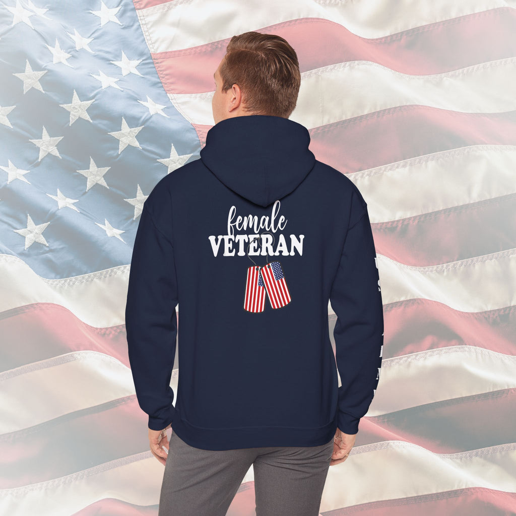 Female Veteran US Army Hoodie
