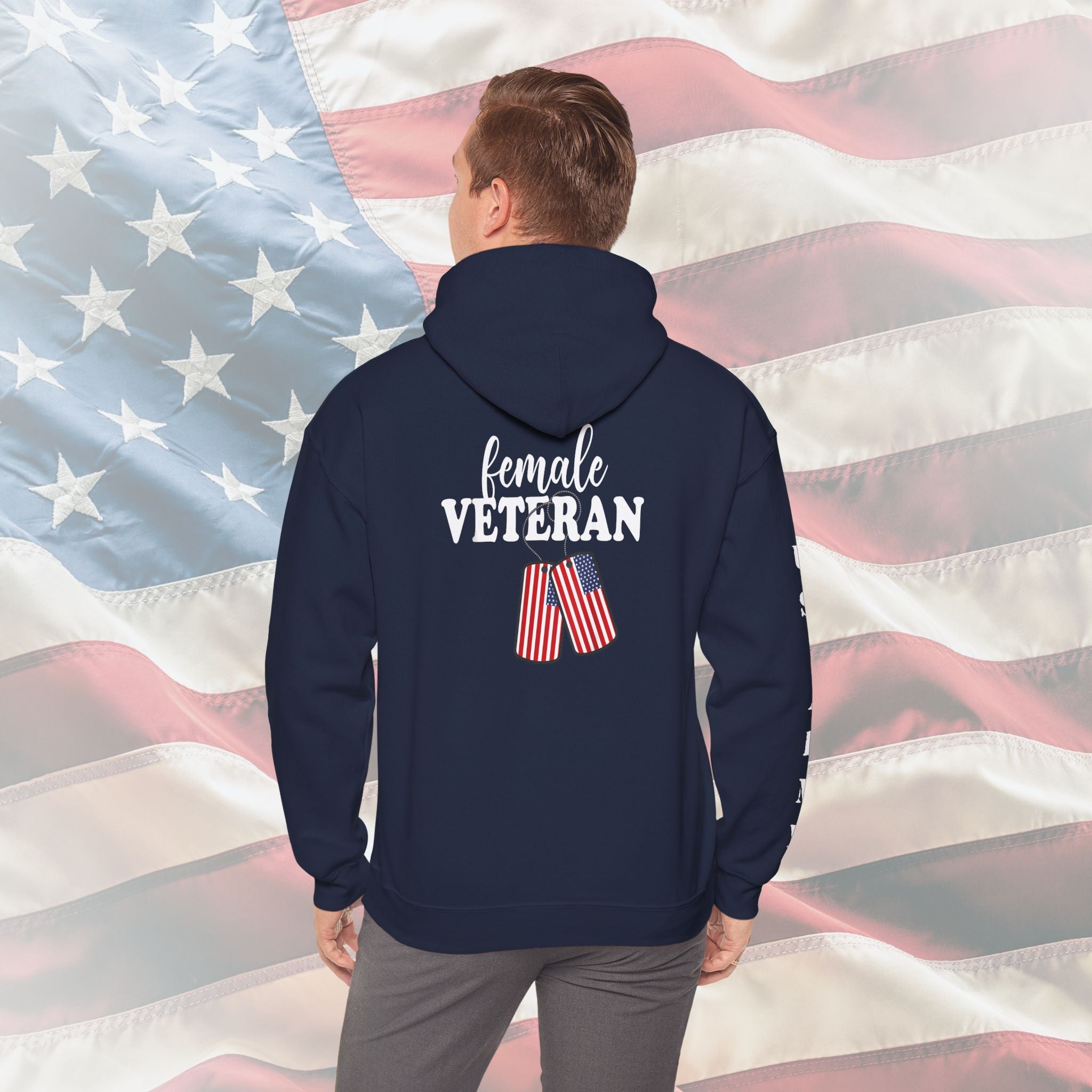 Female Veteran US Army Hoodie