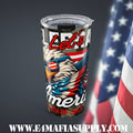 Let’s Go America — Patriotic Eagle Tumbler That Screams Freedom (and Coffee)