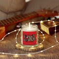Love Our Veterans Candle – Red Military Boots Candle Supporting Our Heroes
