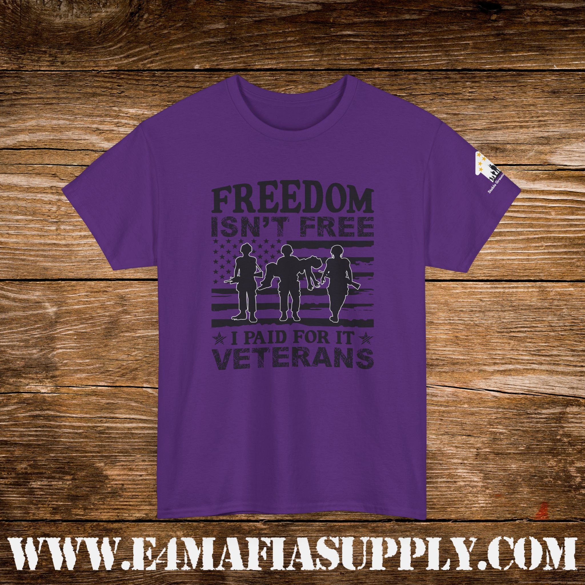 “Freedom Isn’t Free – I Paid for It” – Patriotic U.S. Veterans T-Shirt