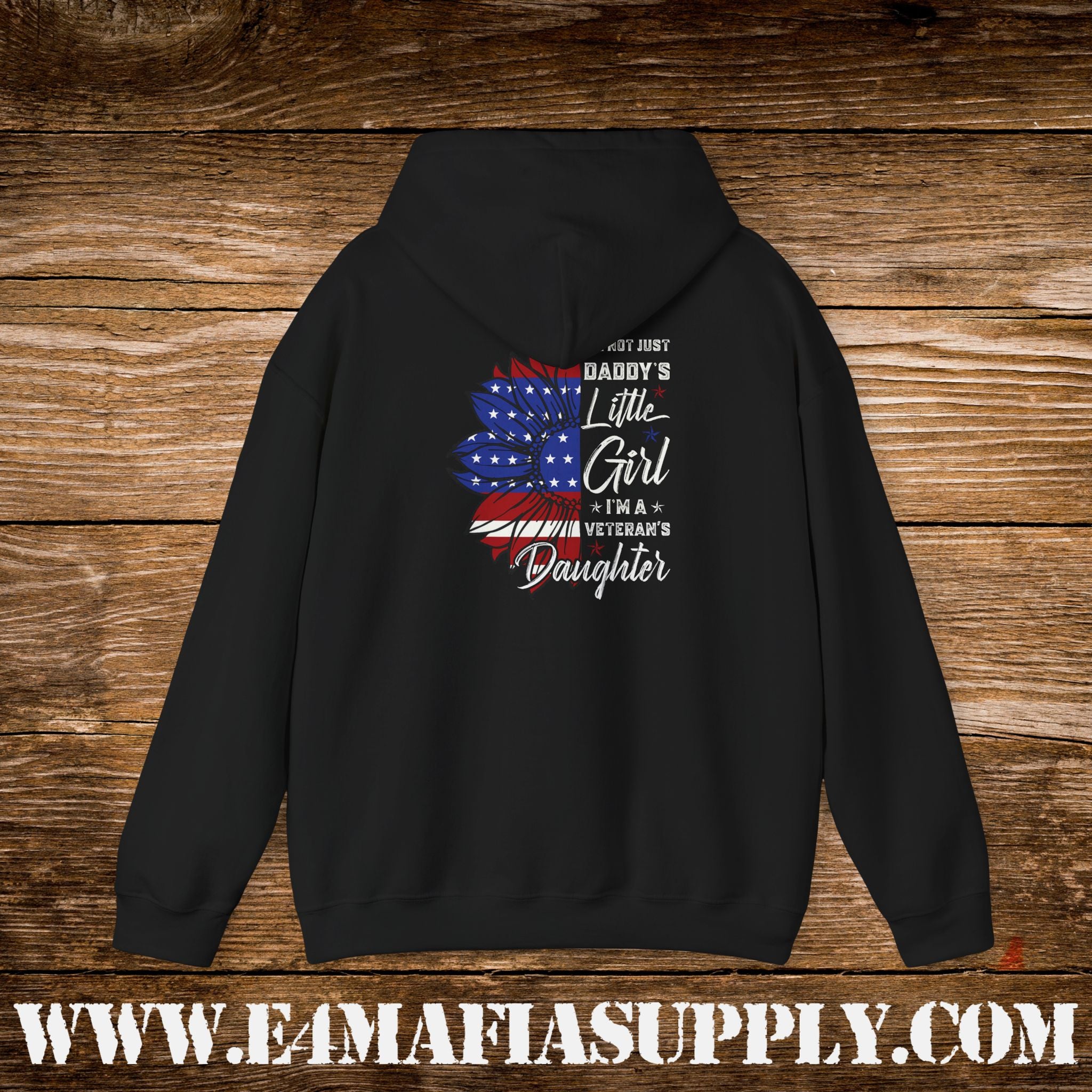 Daddy’s Little Girl I’m a Veteran’s Daughter Hoodie