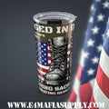 Forged in Duty — Veteran Tribute Tumbler Honoring Service and Sacrifice