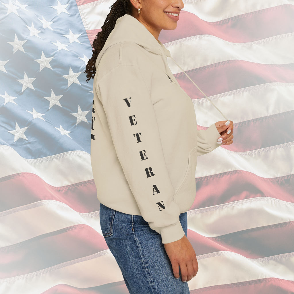 “Navy Veteran Flag” Military Pride Hoodie