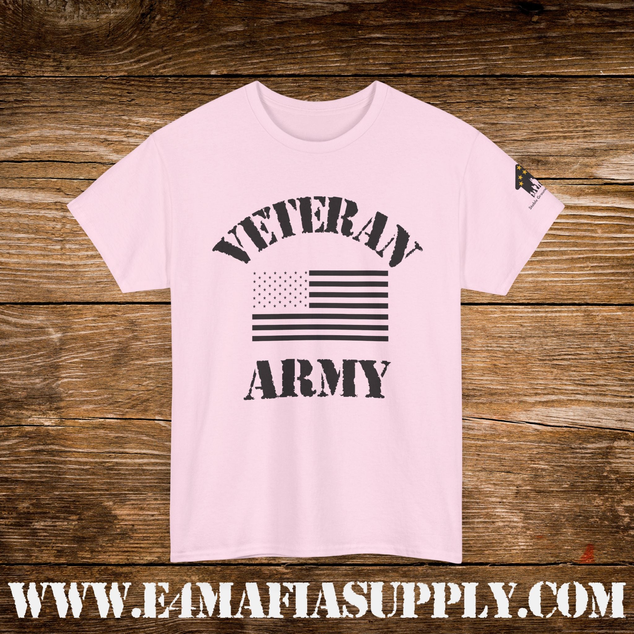 Army Veteran Flag T-Shirt