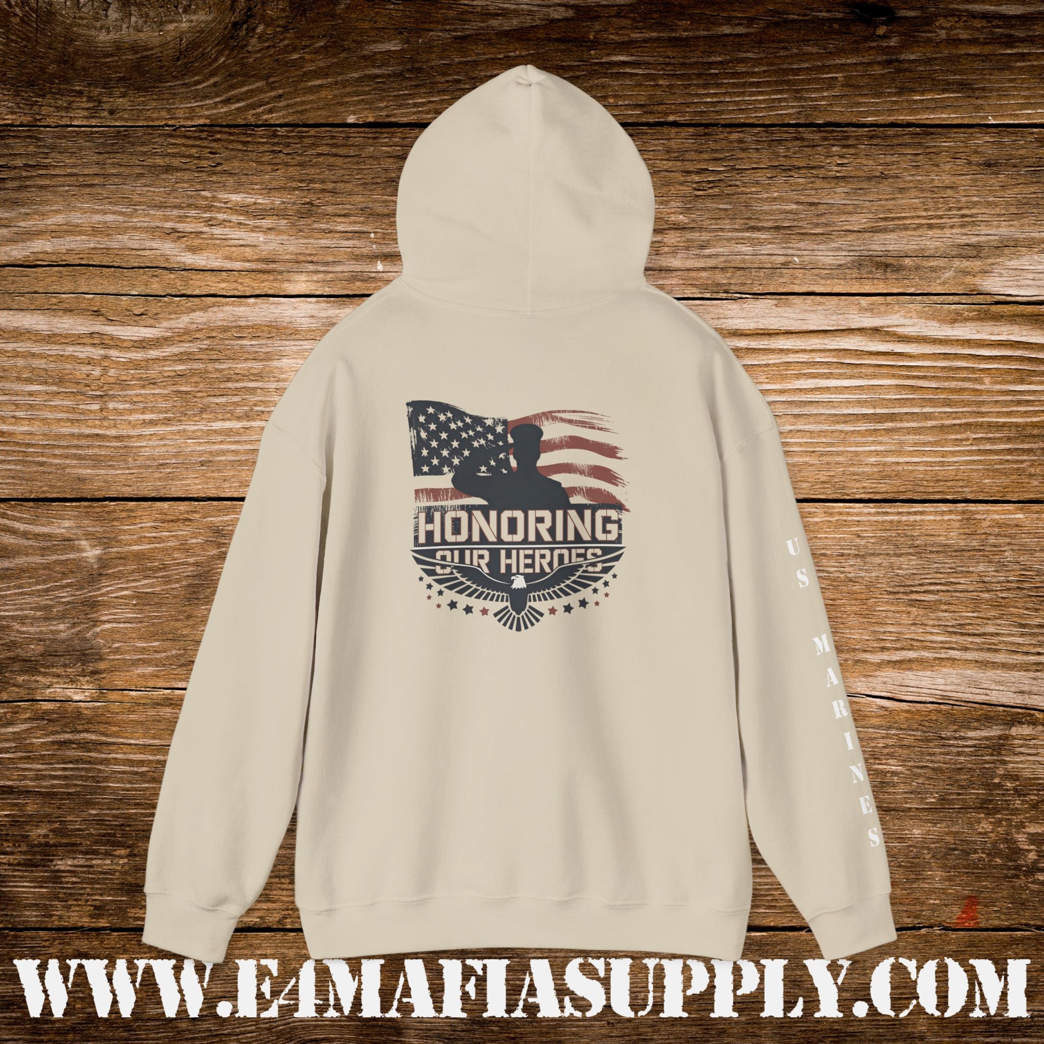 Honoring Our Heroes – US Marines Hoodie