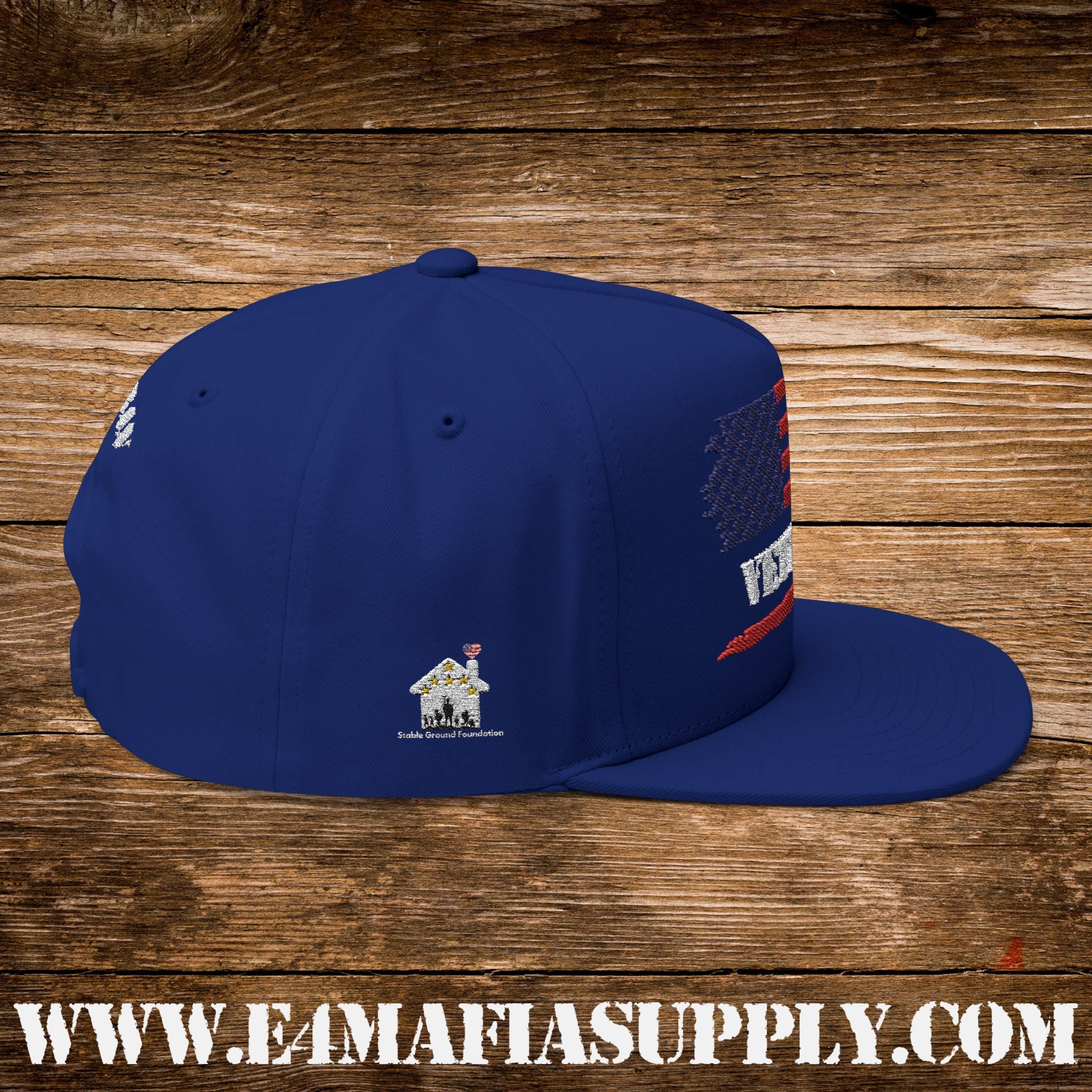 Zero Regrets, Just Deployments” – Patriotic Veteran Flat Bill Cap