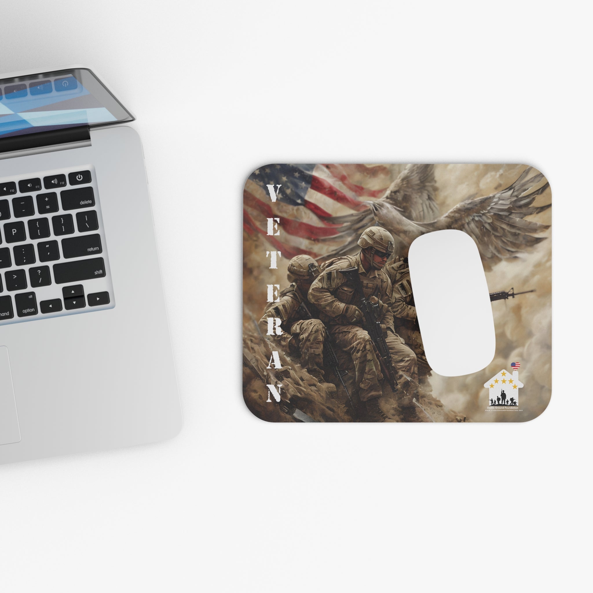 Honor in Flight – Battle Wings Veteran Mouse Pad