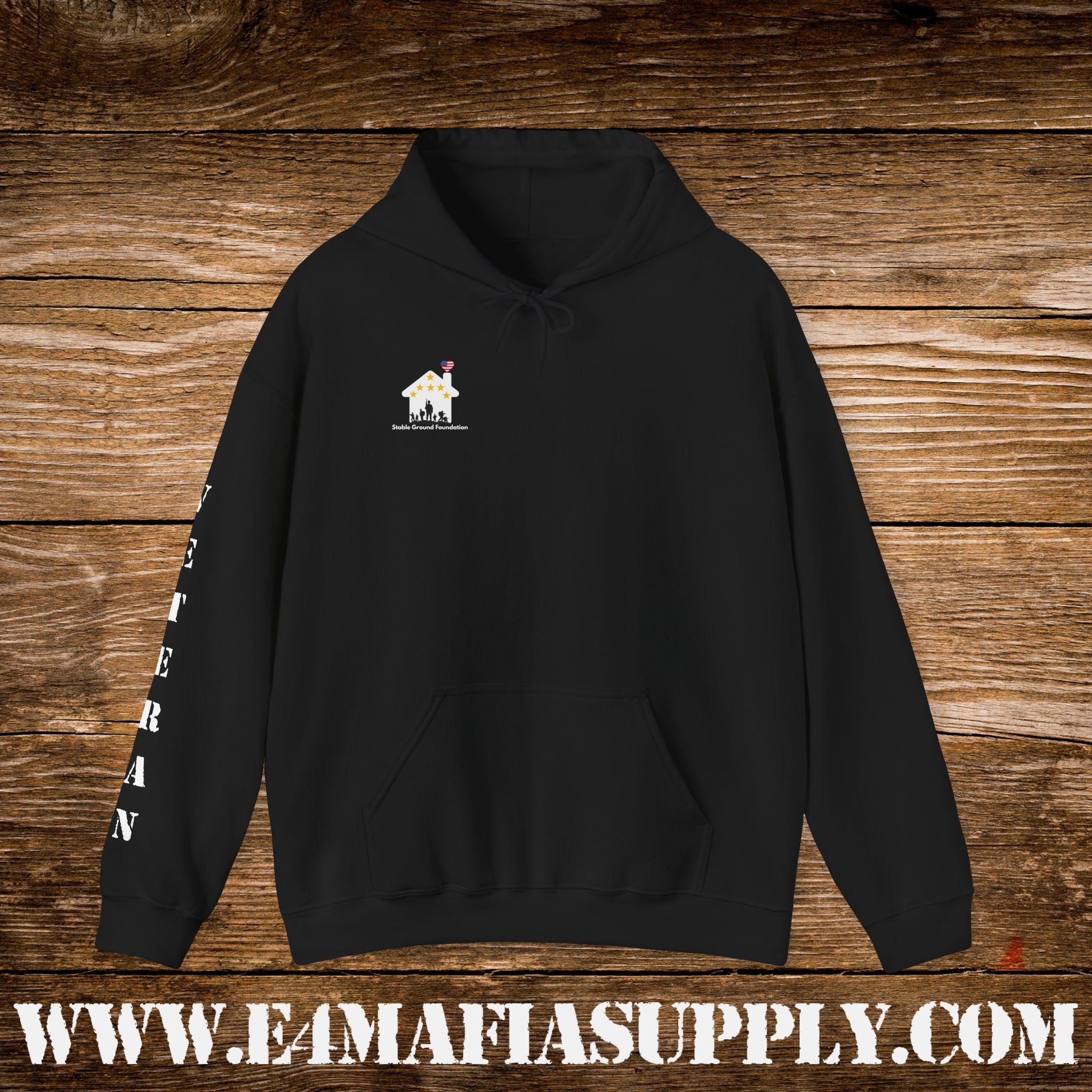 “Here’s to the Ones That Didn’t Make It Home” Patriotic Veteran Memorial Hoodie
