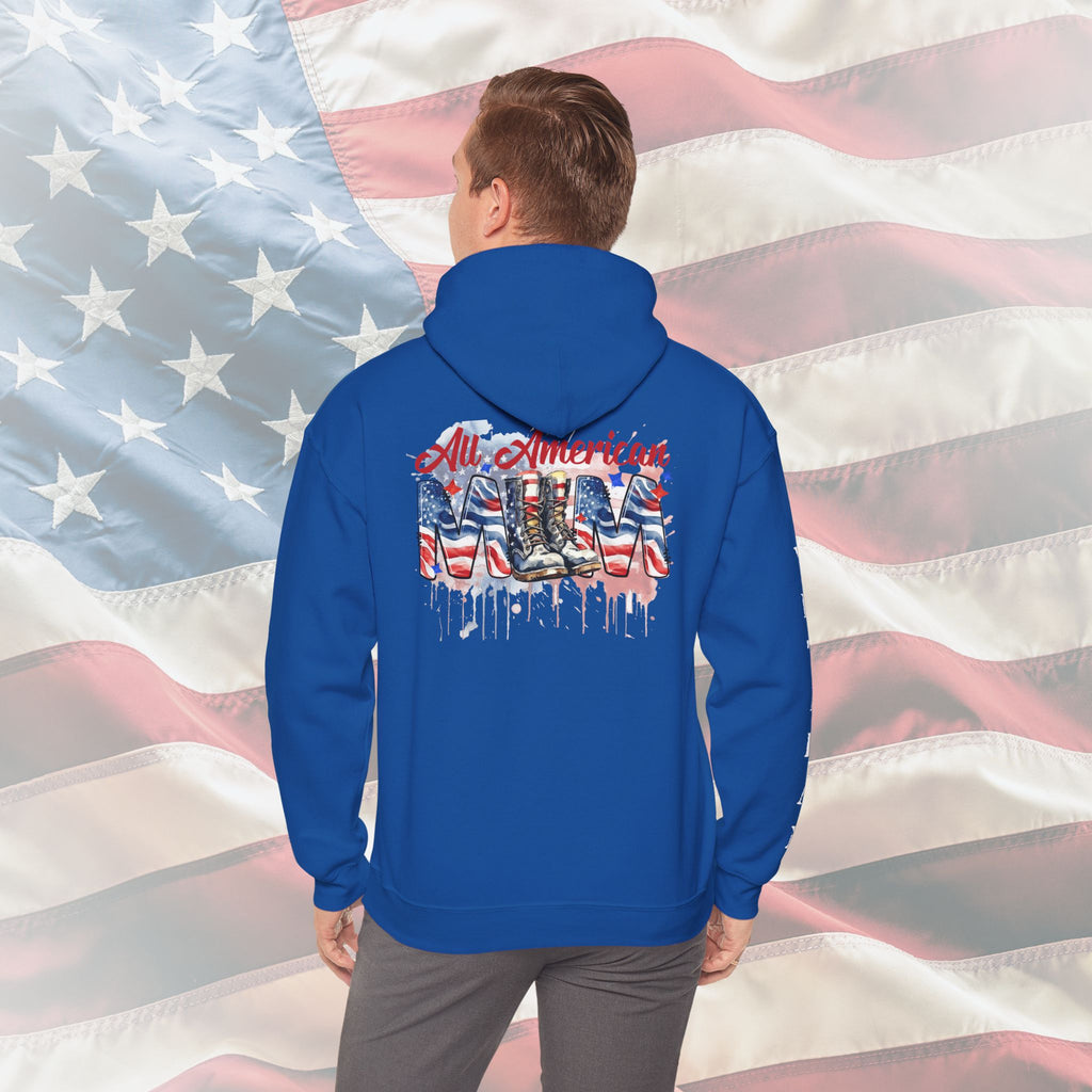All American Mom – Patriotic Veteran Hoodie