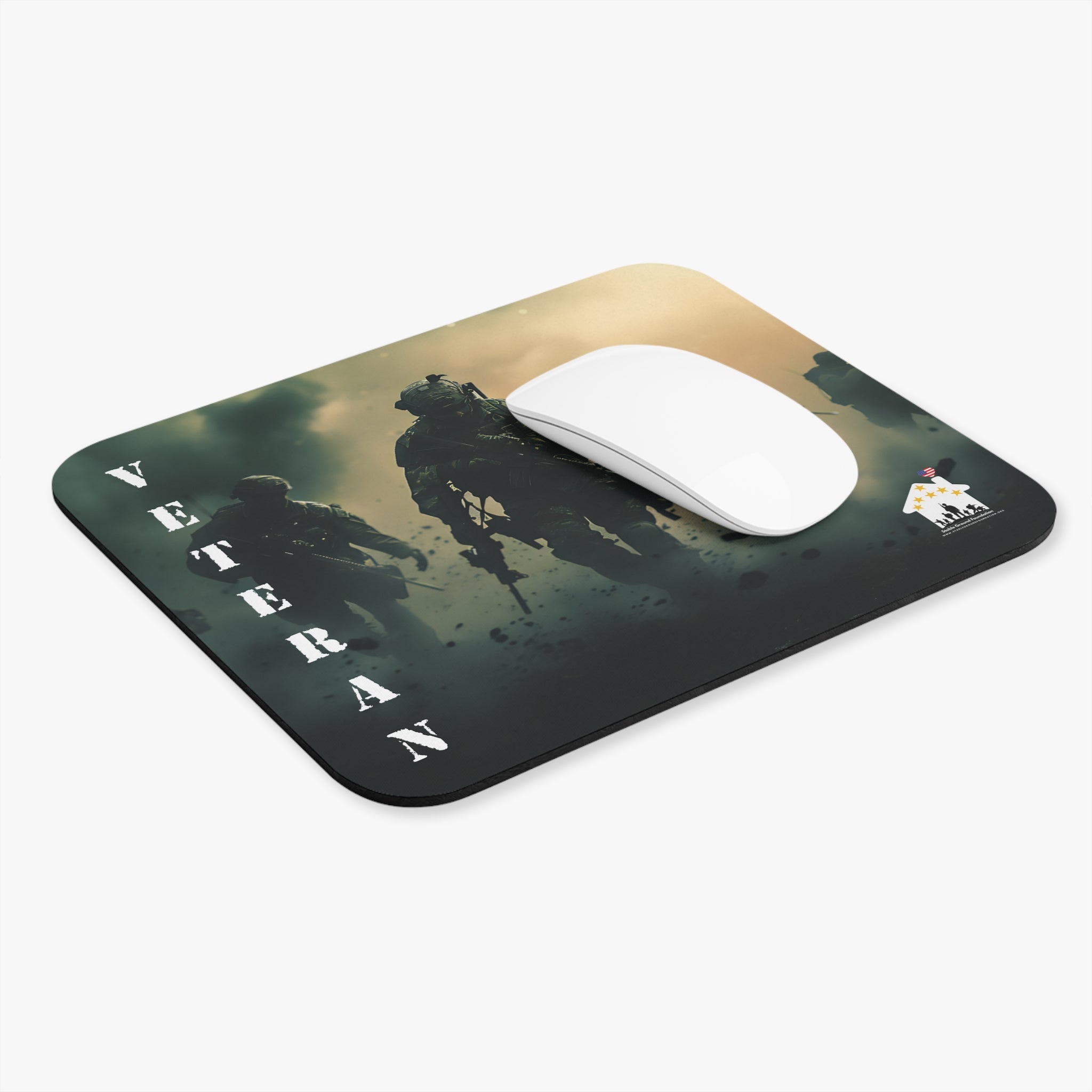 Into the Fog – American Veteran Mouse Pad