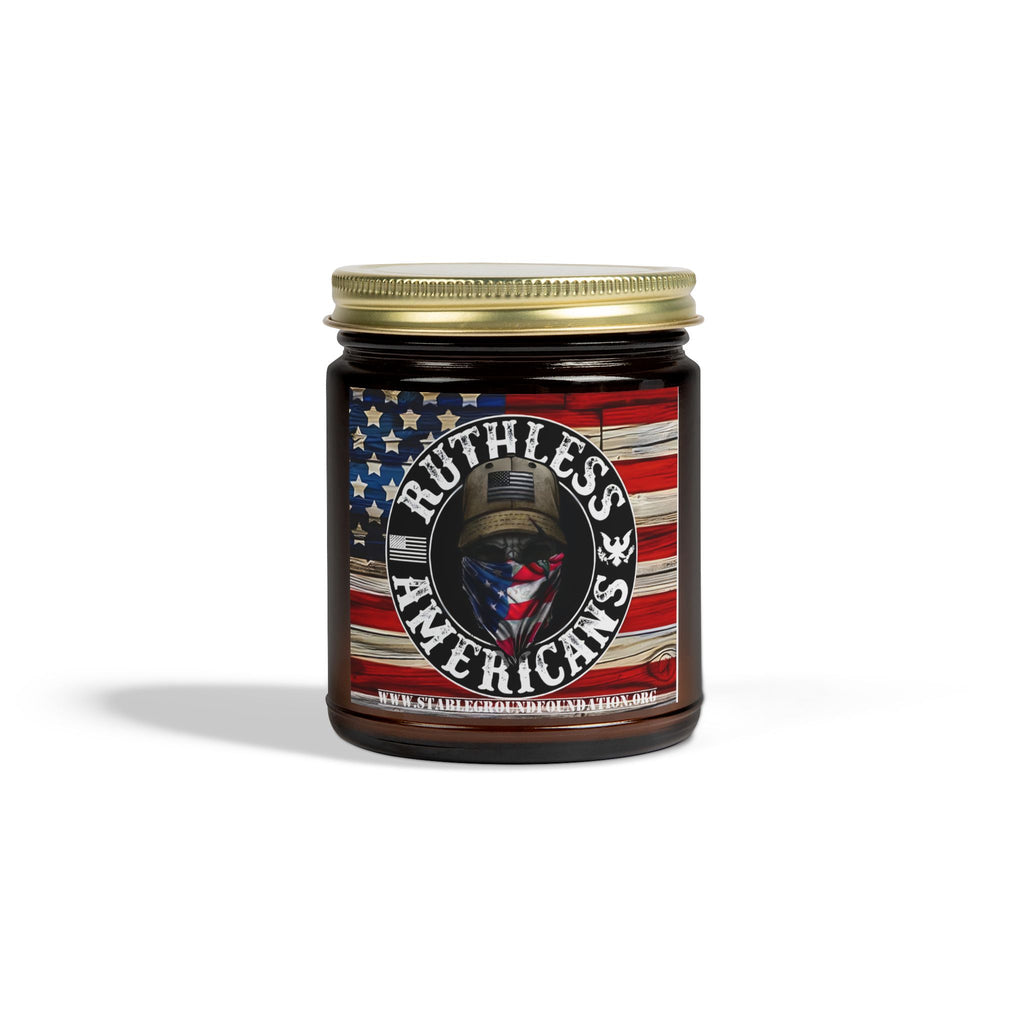 Ruthless American Candle | Bold Patriotic Gift for Veterans & Proud Patriots