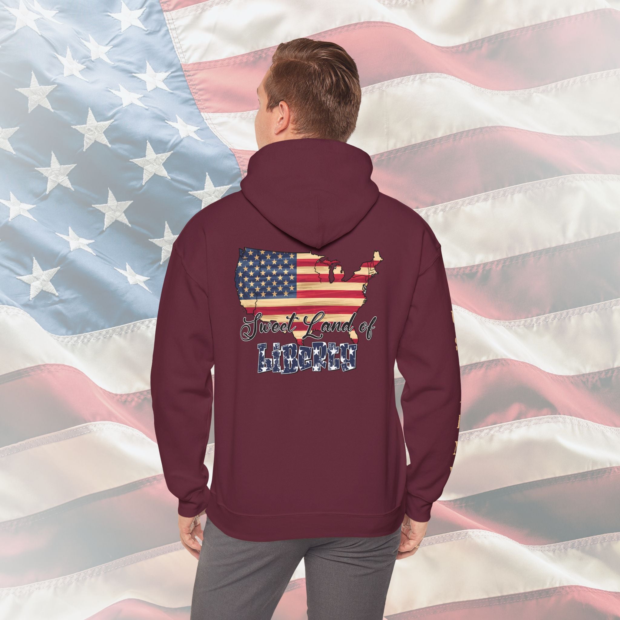 Land of the Free, Home of the Brave – US Army Hoodie