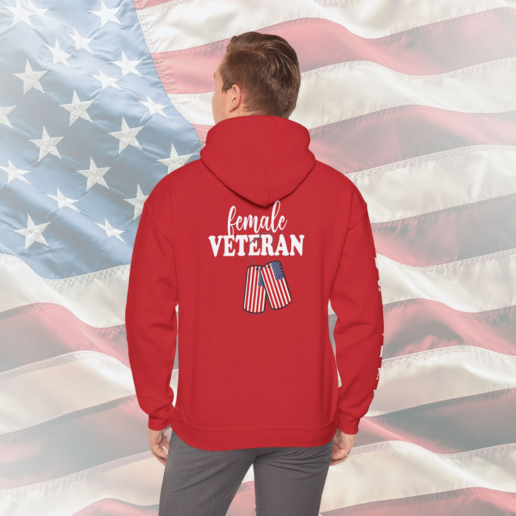 Female Veteran US Army Hoodie