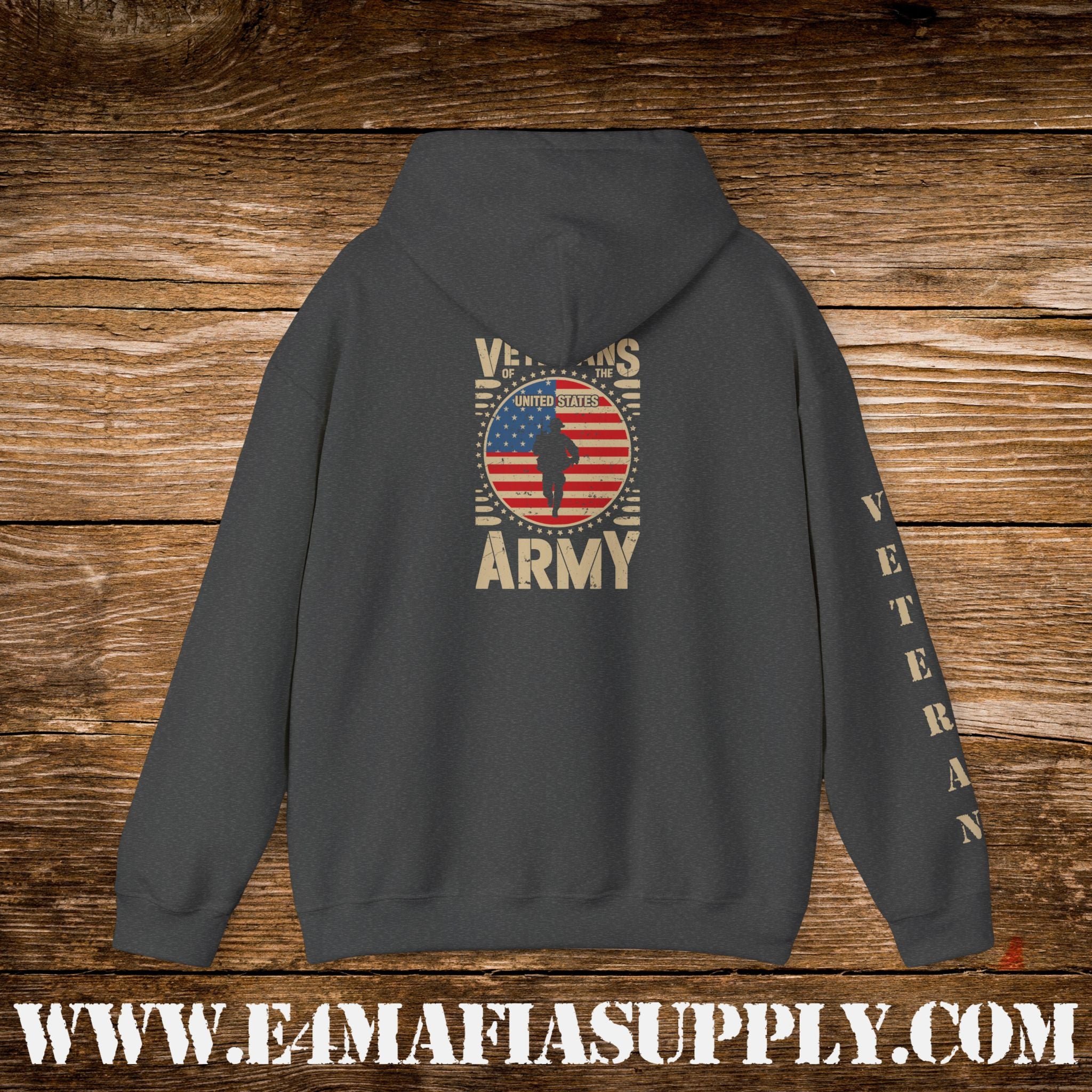Veterans U.S. Army – Patriotic Military Hoodie