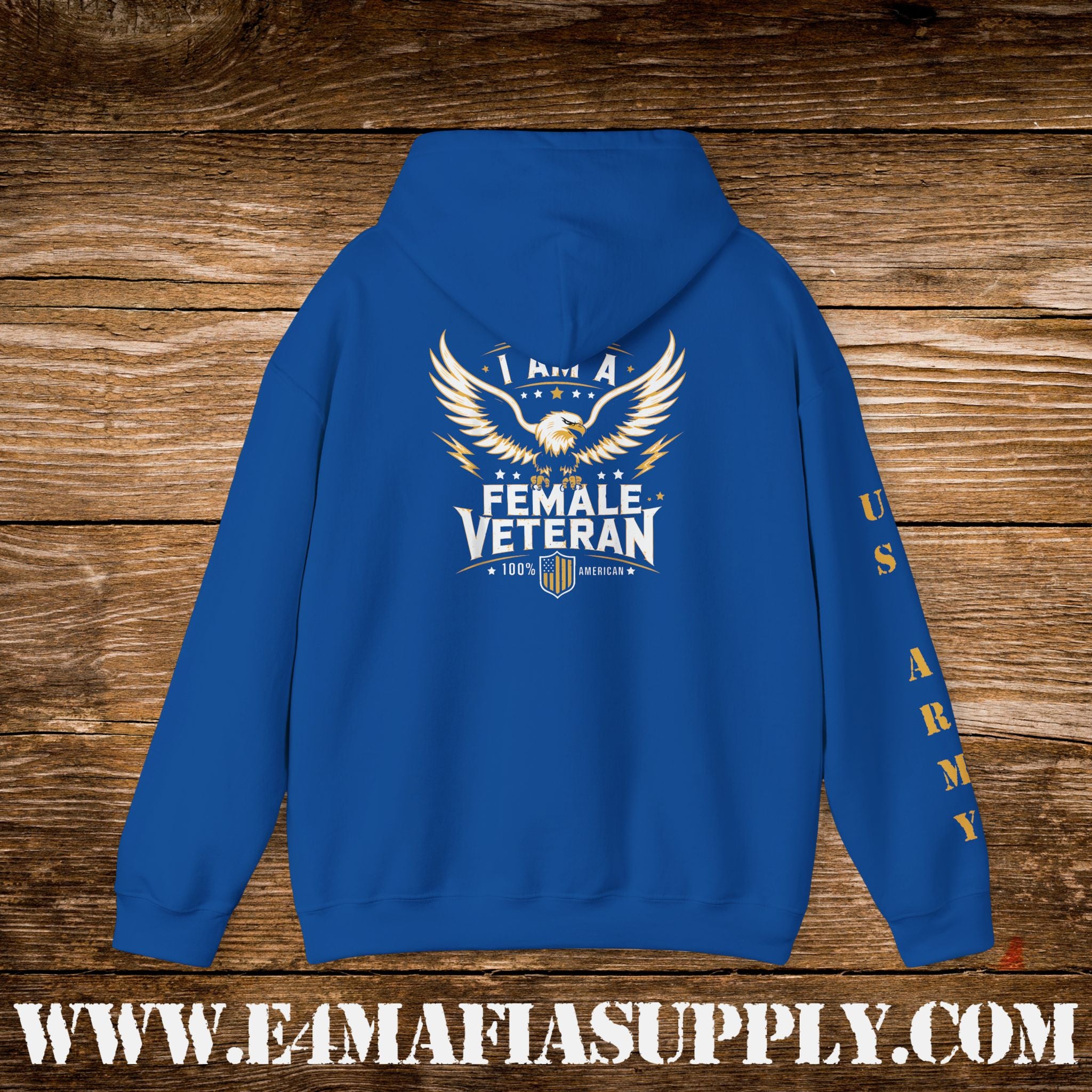 I Am a Female Veteran US Army Hoodie