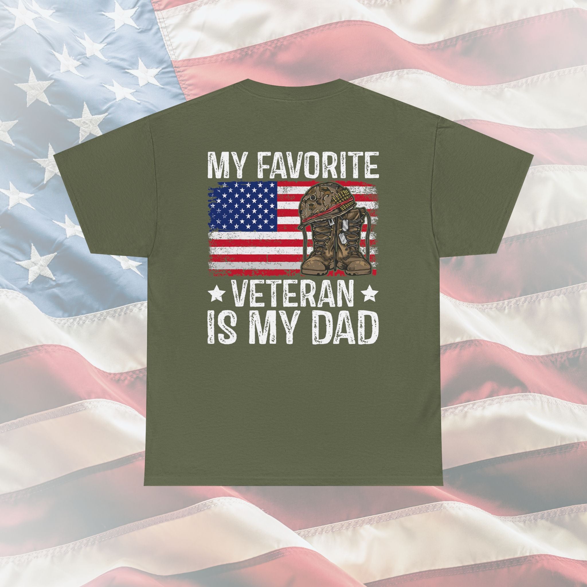 My Favorite Veteran Is My Dad T-Shirt