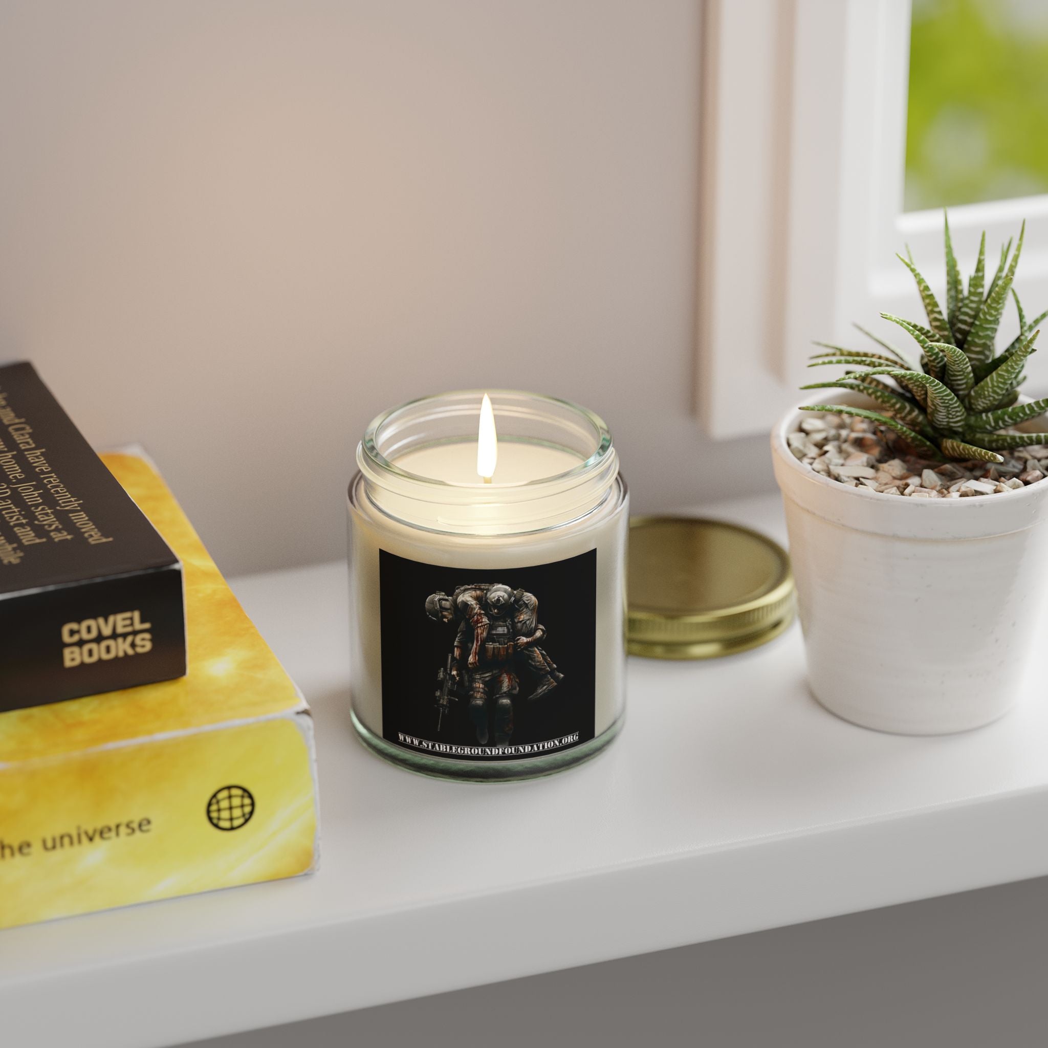 The Weight of Honor Candle – Remembering Those Who Carried Us Home