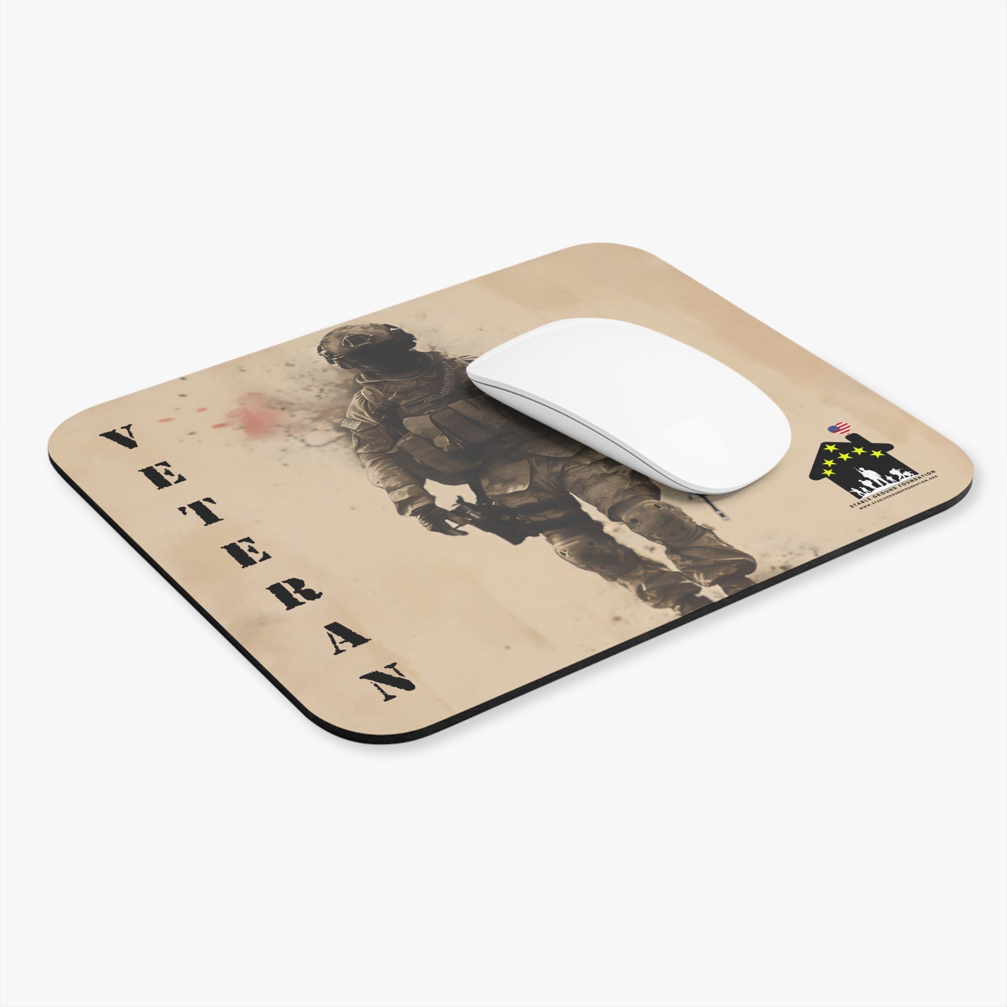 Desert Valor – American Veteran Mouse Pad