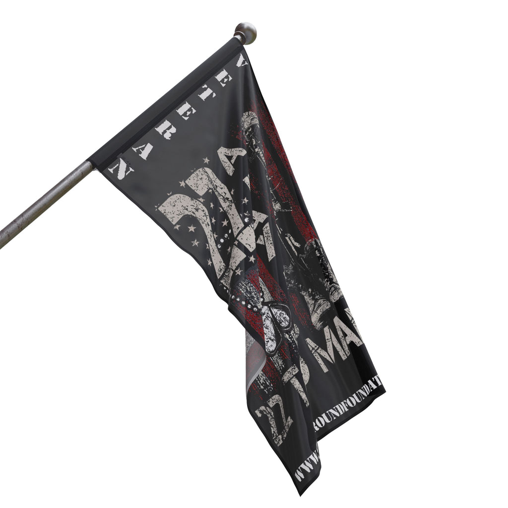 22 A Day Is 22 Too Many — Veteran Suicide Awareness Flag Honoring the Fallen