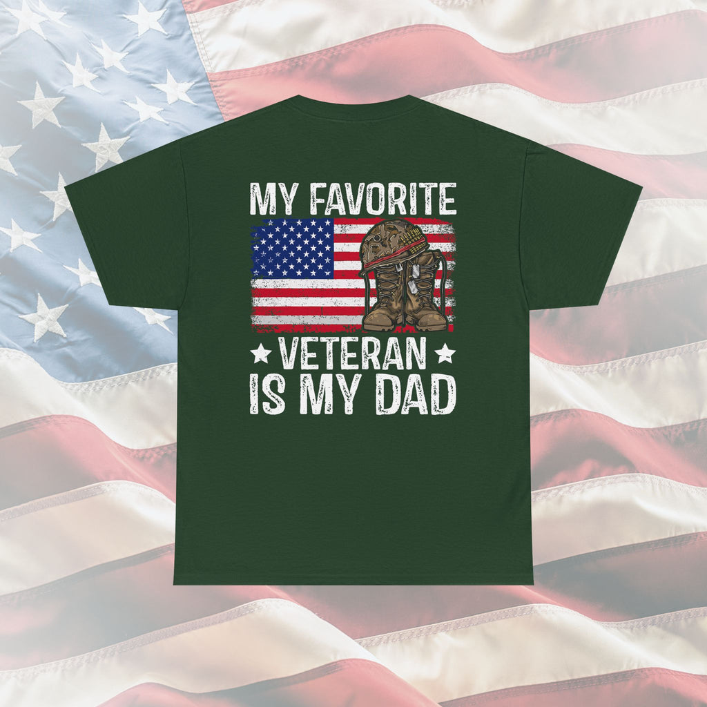 My Favorite Veteran Is My Dad T-Shirt
