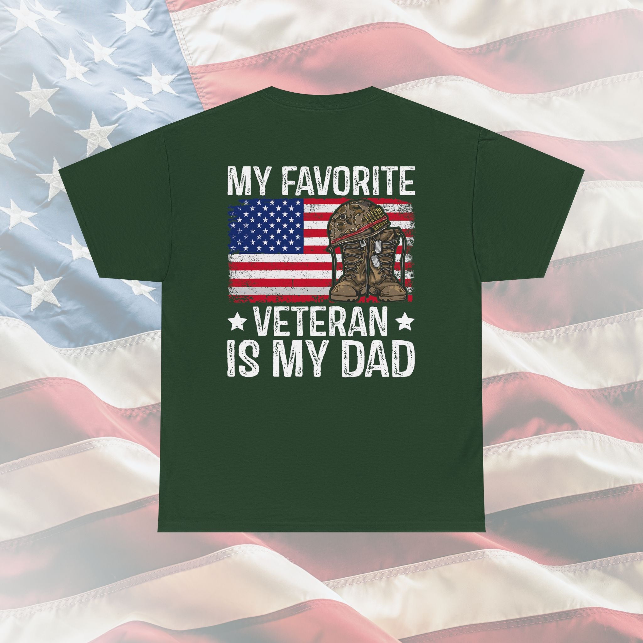 My Favorite Veteran Is My Dad T-Shirt