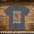 “My Favorite Veteran Is My Husband” – Patriotic Military Wife T-Shirt