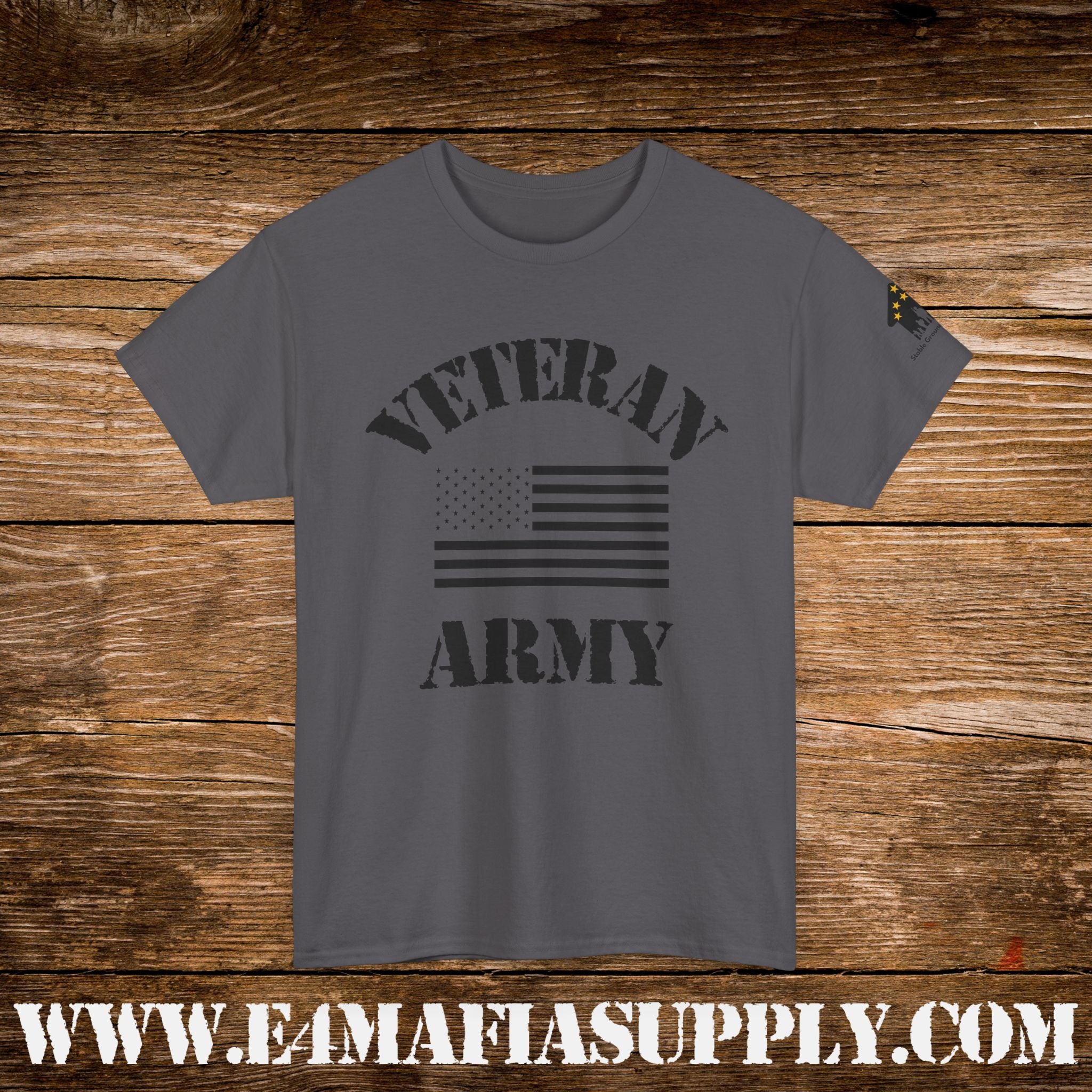 Army Veteran Flag T-Shirt