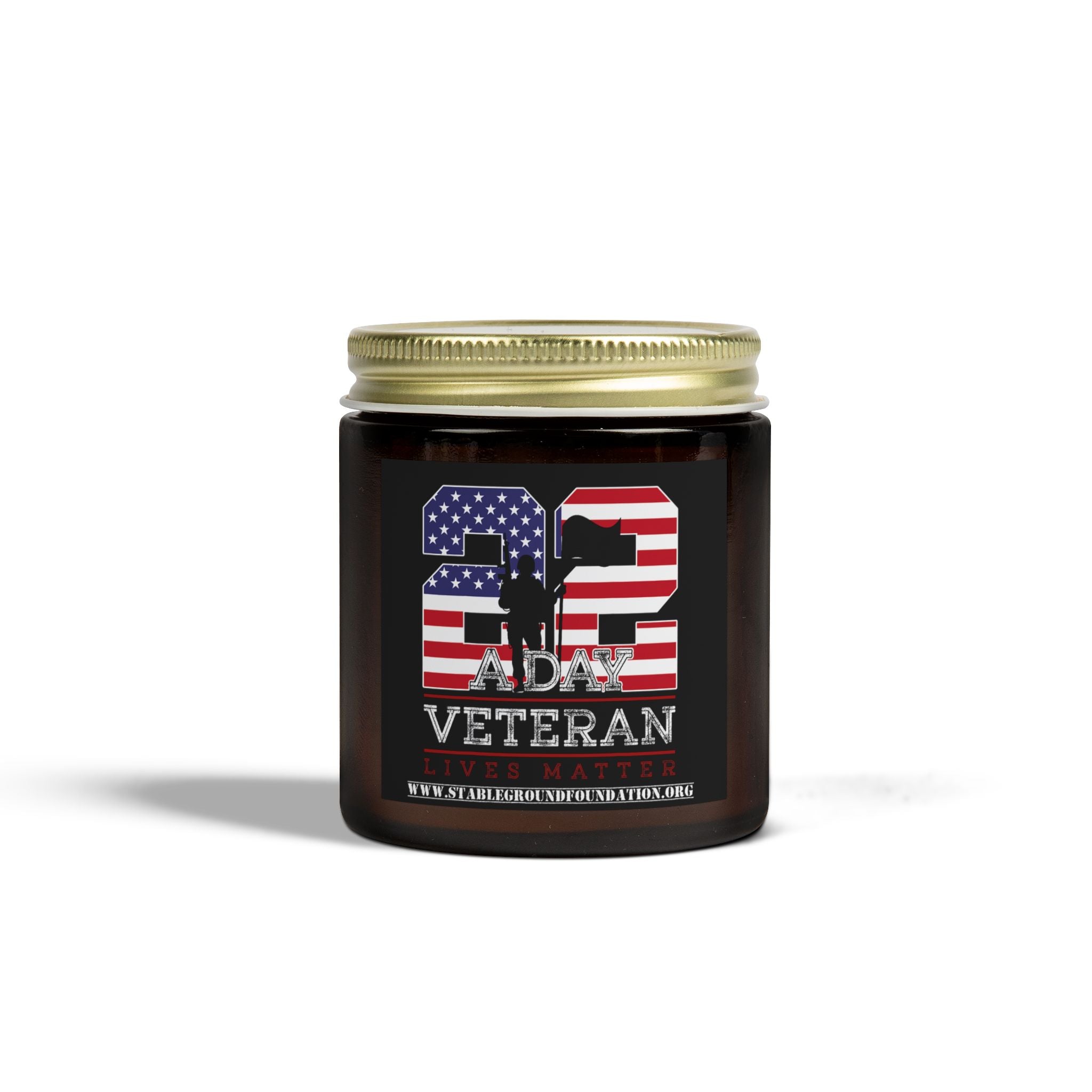 22 A Day Veteran Awareness Candle – Honoring Lives, Inspiring Change