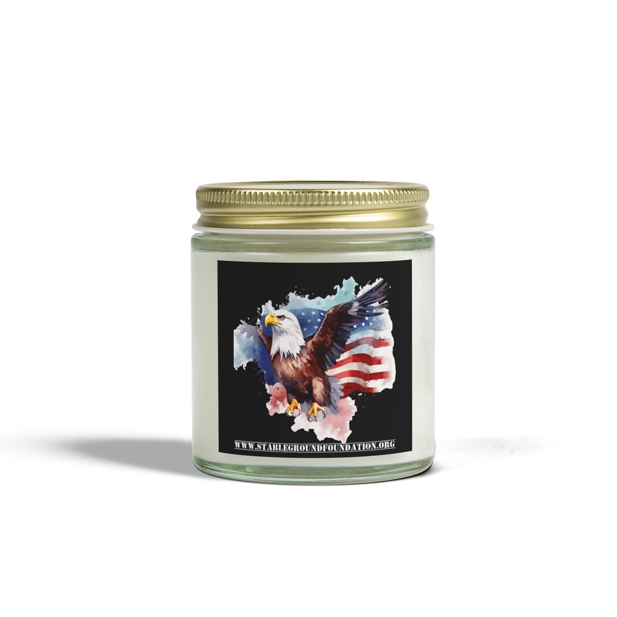 Freedom Flame Candle – Honor, Courage, and the American Spirit