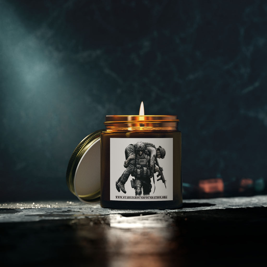 Brothers in Arms Candle – Honoring the Fallen, Supporting the Living