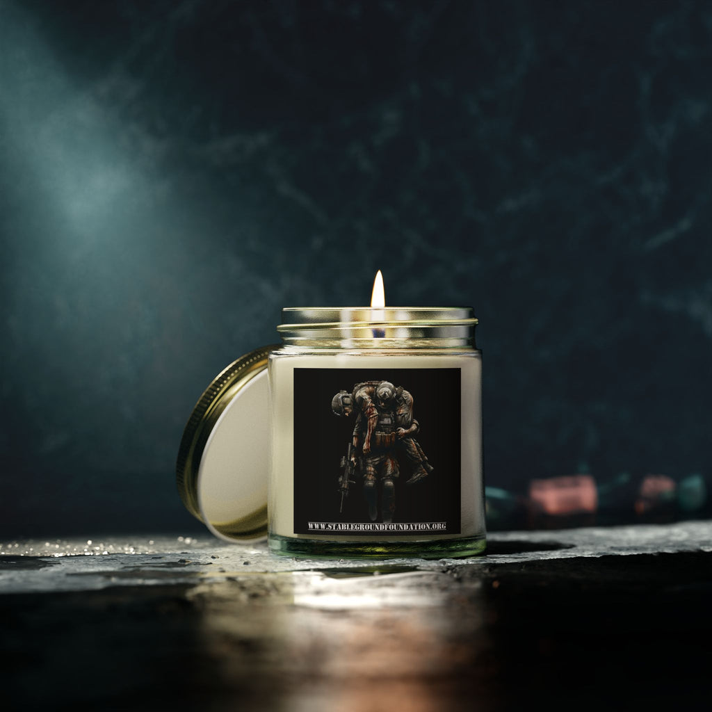 The Weight of Honor Candle – Remembering Those Who Carried Us Home