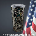 2nd Amendment Pride — Patriotic Eagle Tumbler for Freedom Defenders