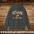 “U.S. Air Force Veteran Flag” Military Pride Hoodie