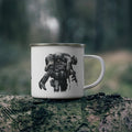 Band of Brothers Coffee Cup – Military Brotherhood Tribute Enamel Mug
