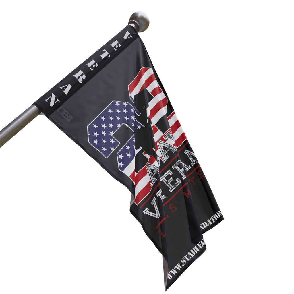 22 A Day — Veteran Lives Matter Awareness Flag for Support and Hope