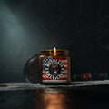 Ruthless Americans Amber Jar Candle | Patriotic Veteran Gift with Grit and Glory
