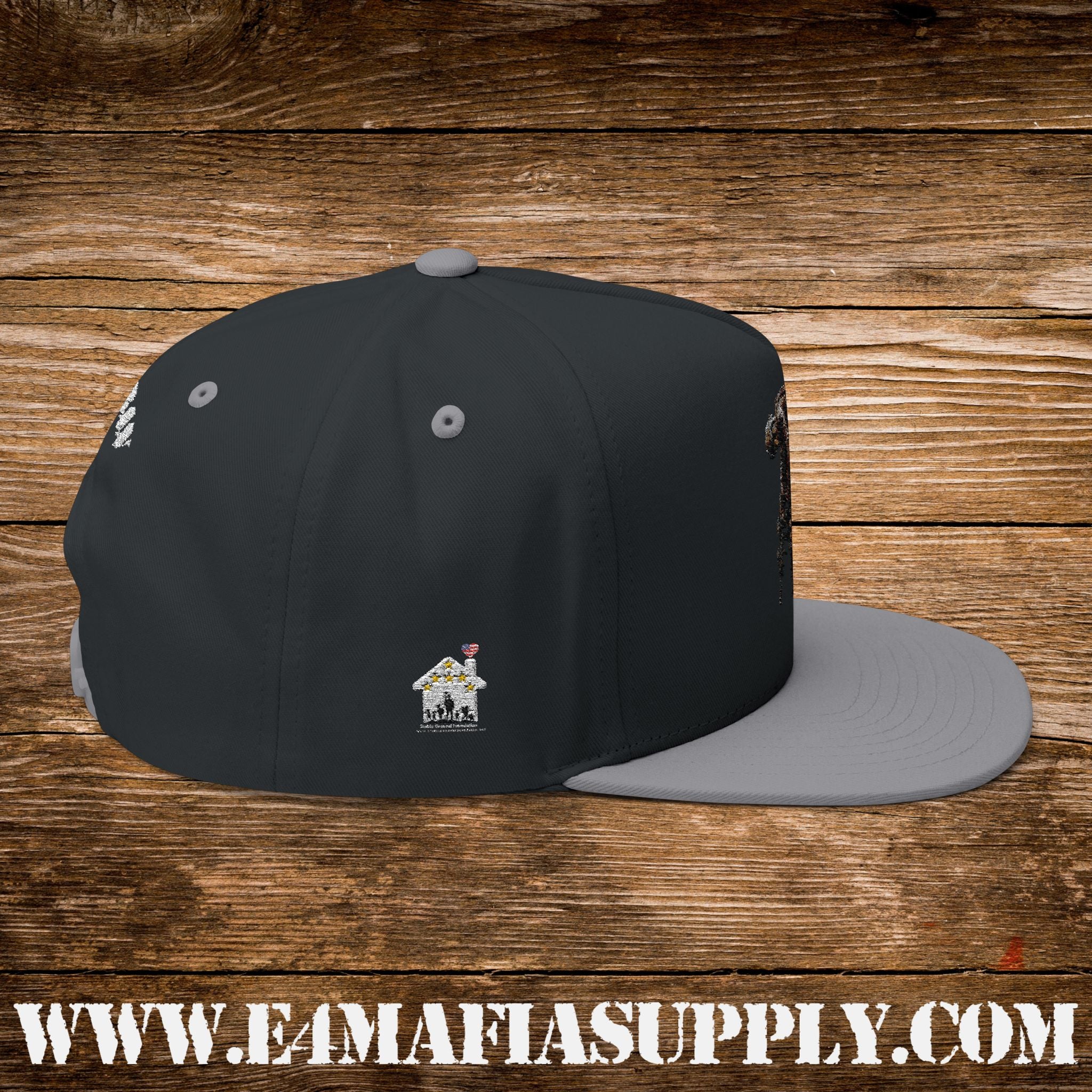 Fallen Soldier Tribute Flat Bill Cap – Honoring Brothers in Arms