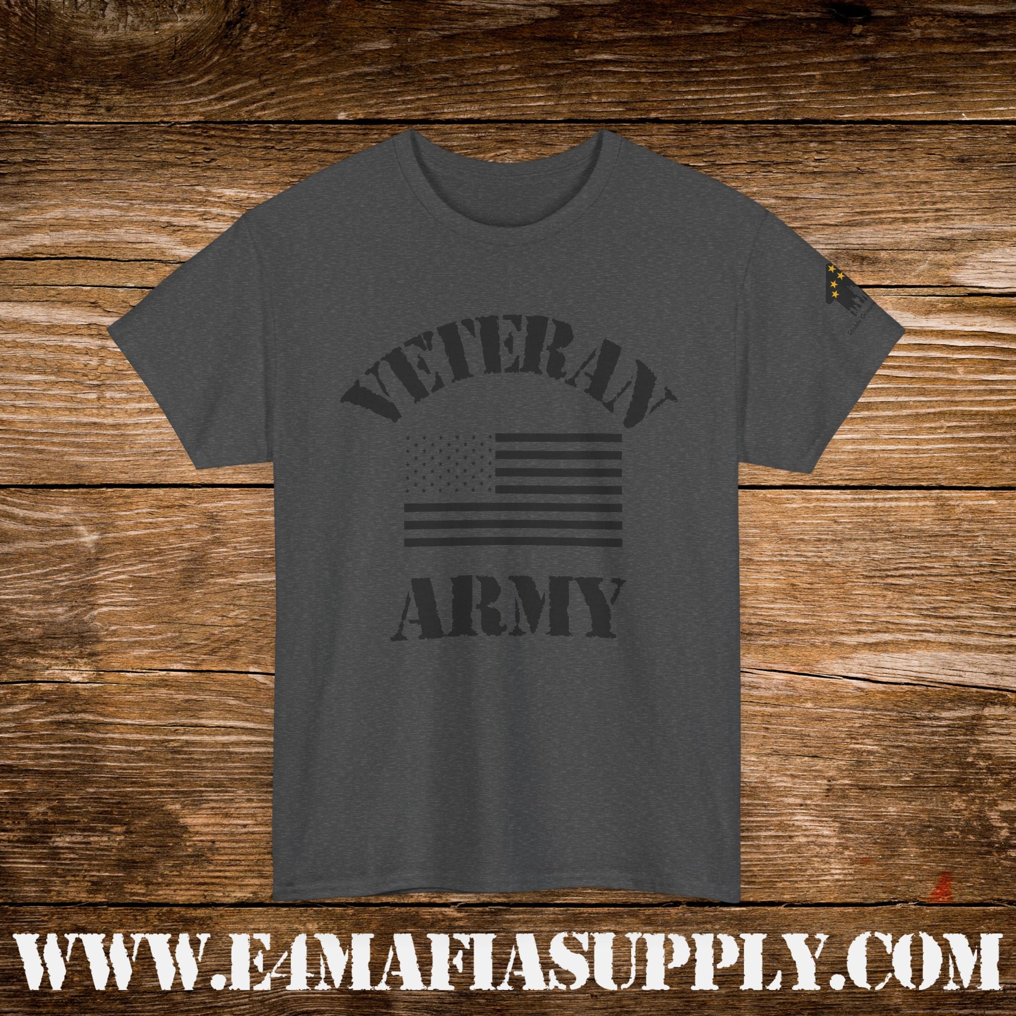 Army Veteran Flag T-Shirt