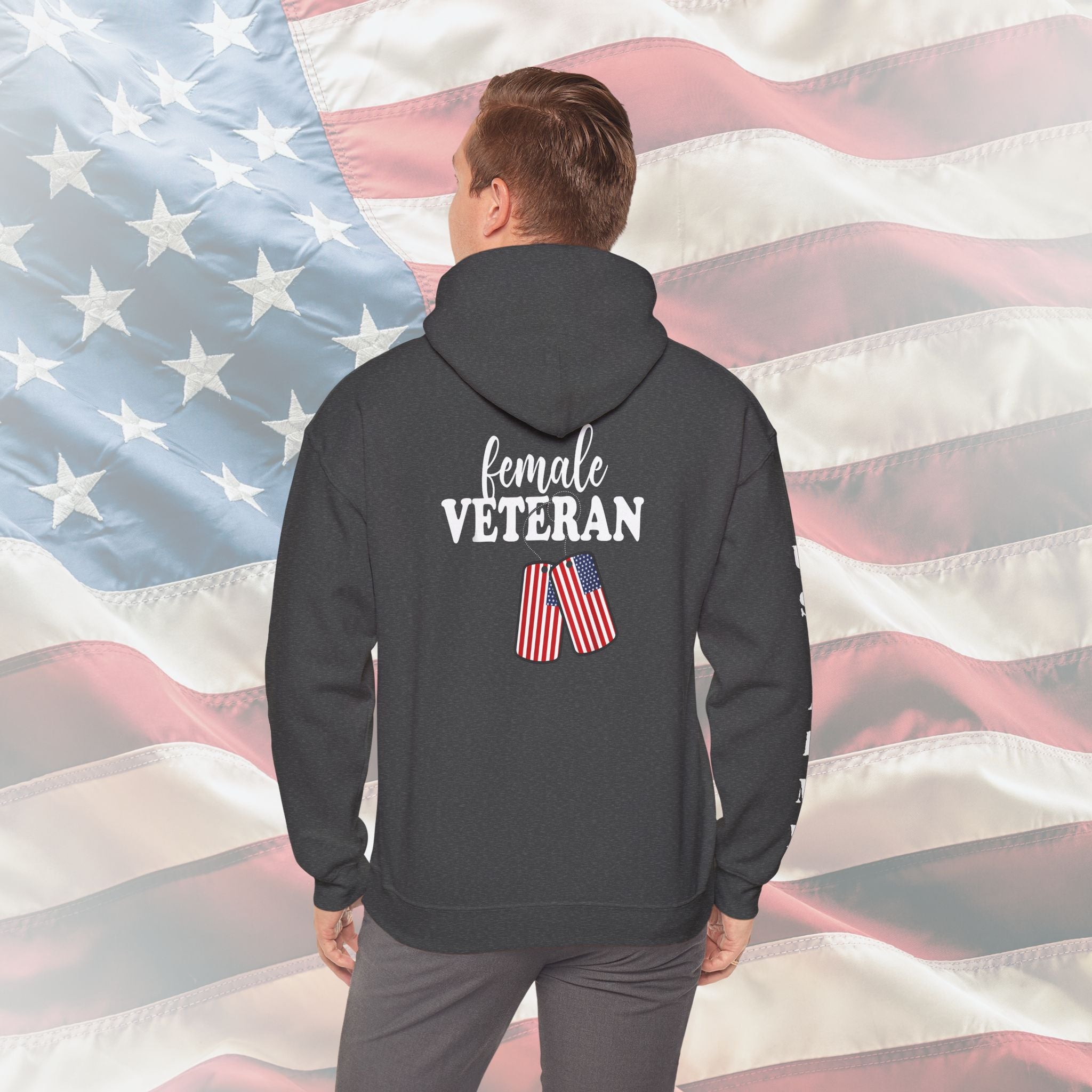 Female Veteran US Army Hoodie