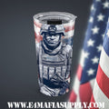 Guardian of Freedom — Patriotic Soldier Tumbler for Everyday Heroes
