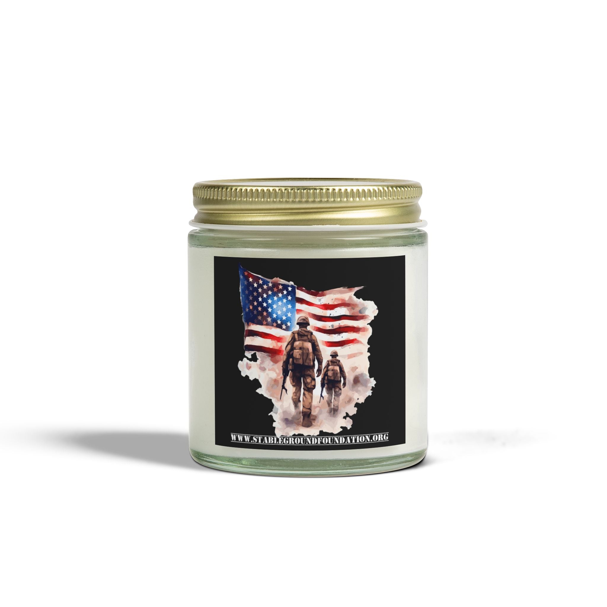 Brothers in Arms Candle – United Under the Flag