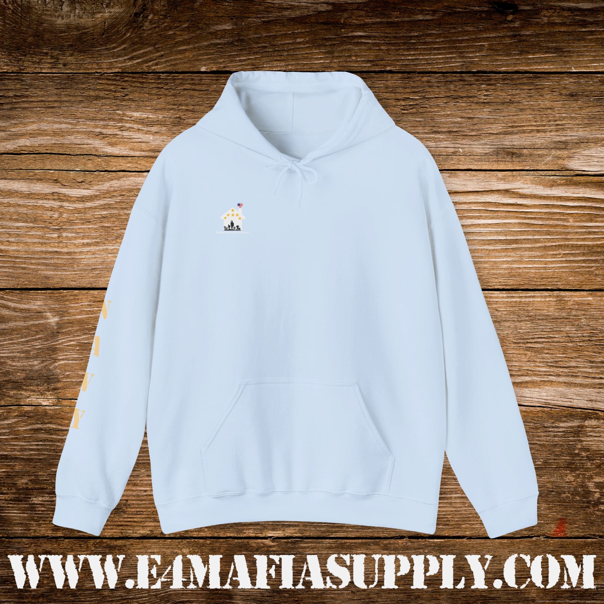 “Navy Veteran Flag” Military Pride Hoodie