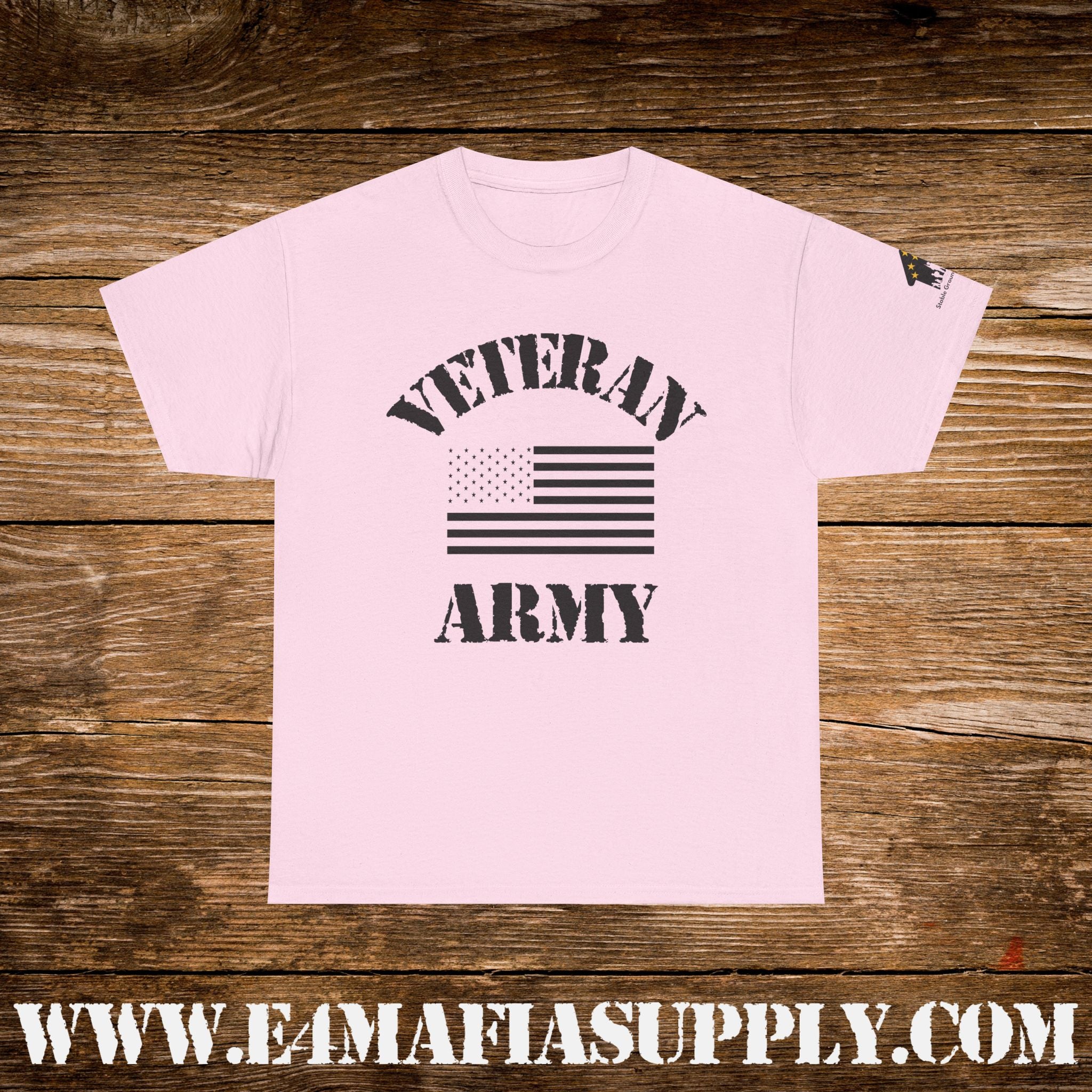 Army Veteran Flag T-Shirt