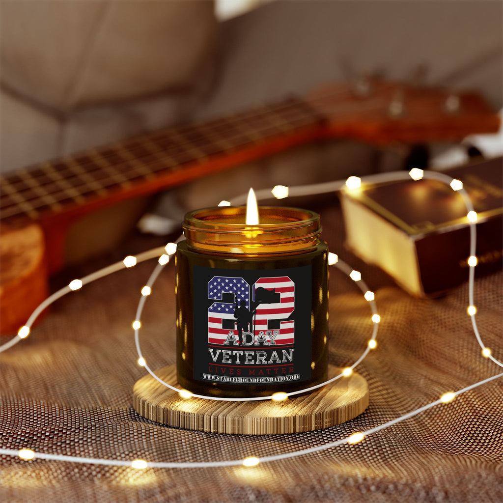 22 A Day Veteran Awareness Candle – Honoring Lives, Inspiring Change